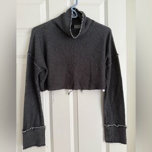 Urban Outfitters Cropped Turtleneck Sweater